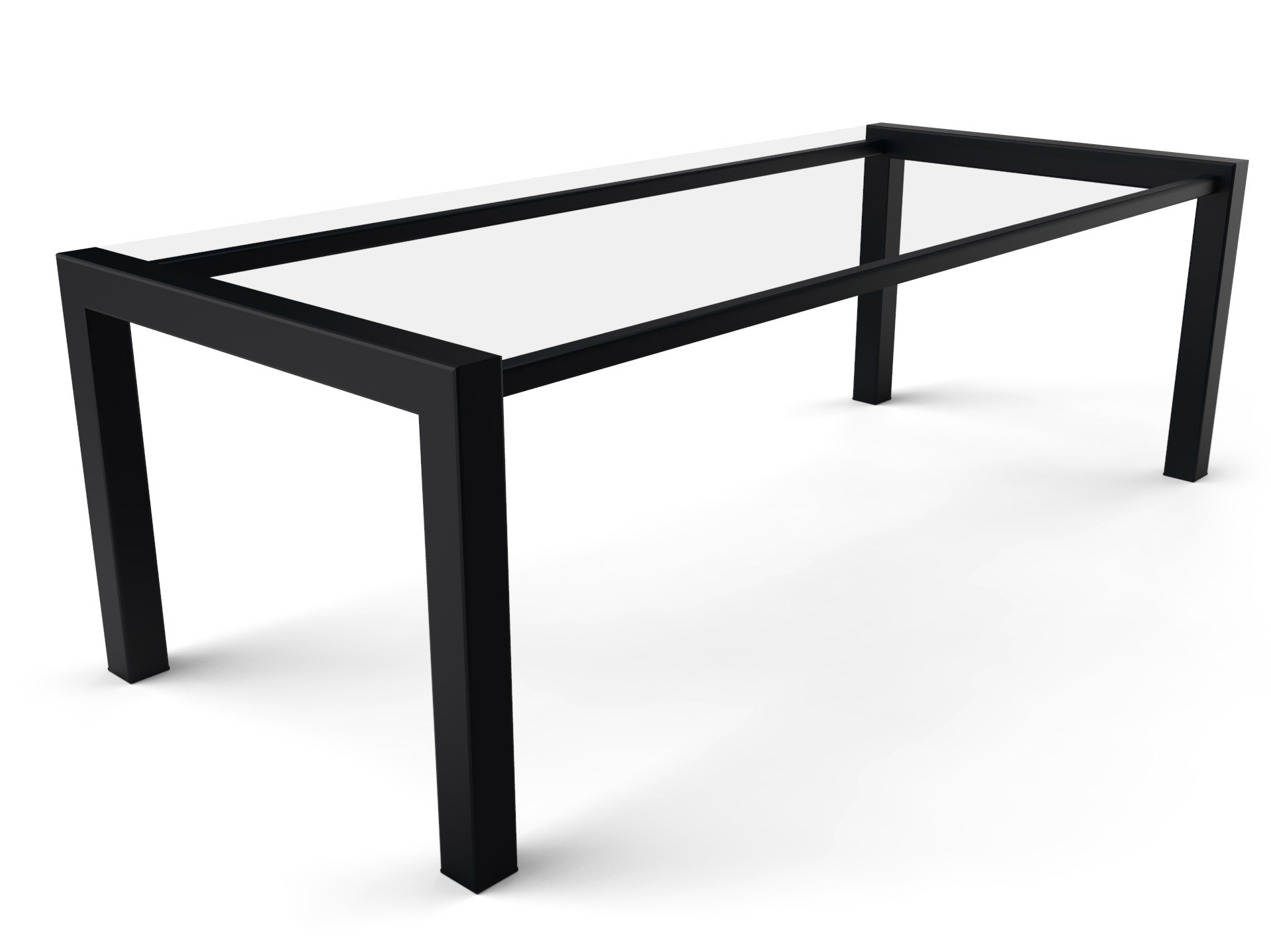Onderstellen voor tafels RVS, staal, smeedijzer, hout, aluminium en natuursteen
